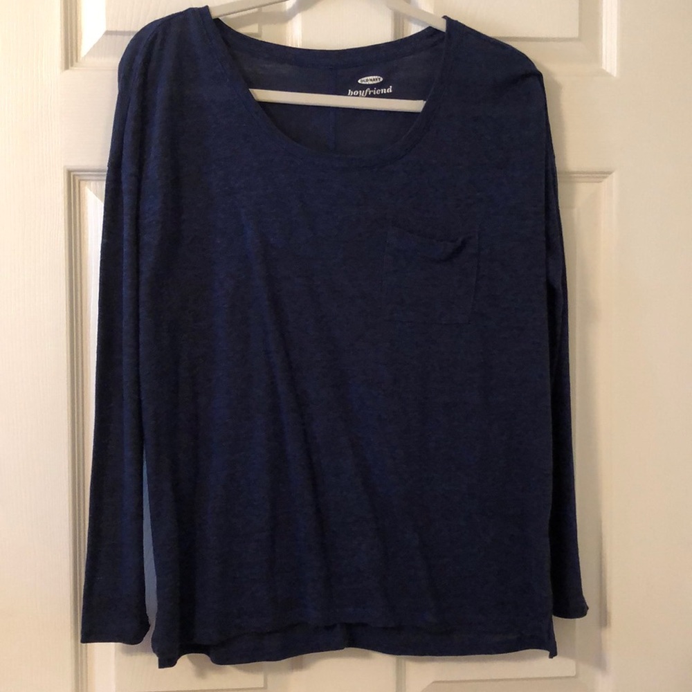 Old navy boyfriend long sleeve tee